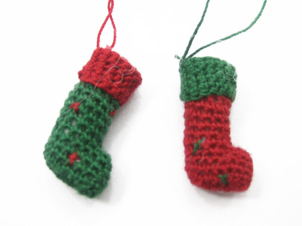 Dollhouse Miniature Christmas Decoration Santa Gift Sock Supply XMAS Supply 7208