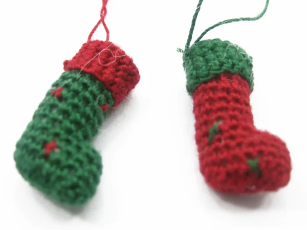 Dollhouse Miniature Christmas Decoration Santa Gift Sock Supply XMAS Supply 7208 - Image 3