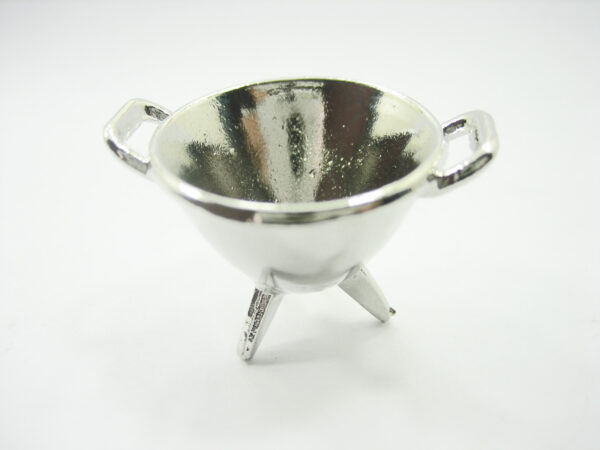 Dollhouse Miniatures Accessories Tools Wine Champagne Silver Cooler 10930