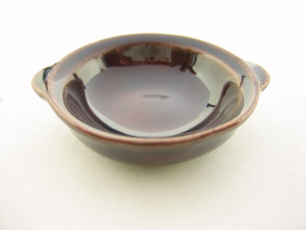 Dollhouse Miniature Ceramic Metallic Soup Shabu Bowl 35mm Kitchenware 12670