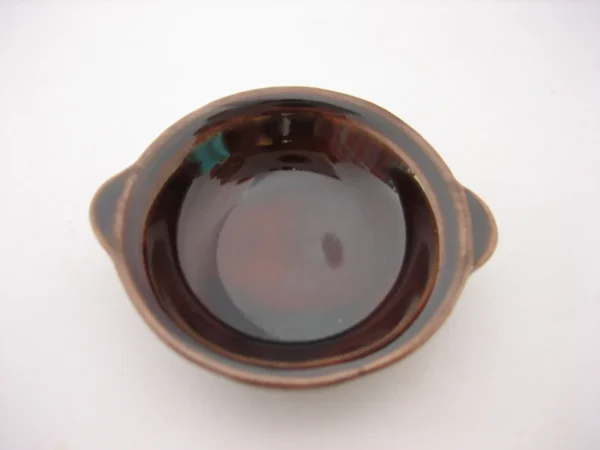 Dollhouse Miniature Ceramic Metallic Soup Shabu Bowl 35mm Kitchenware 12670 - Image 2