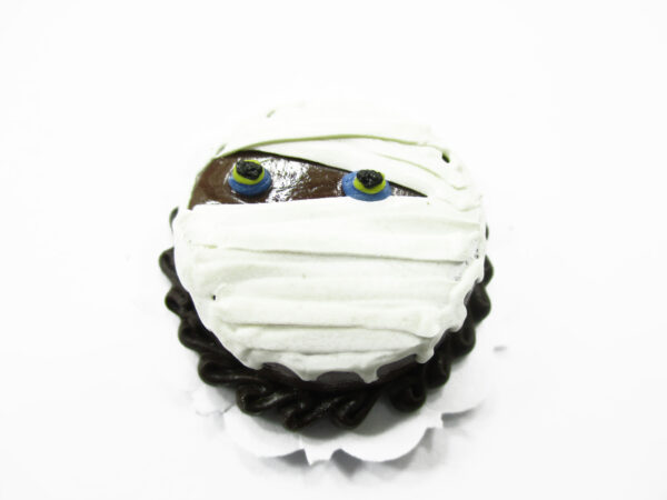Dollhouse Miniatures Halloween Cake 2 cm Mummy Seasonal Handmade Holiday 13978