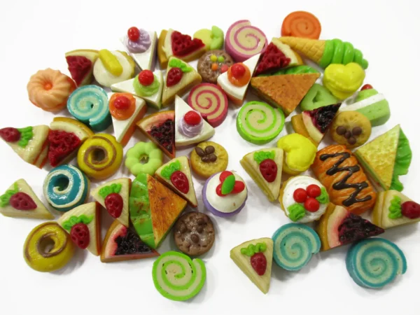 Dollhouse Miniatures Food Lot 50 Mixed Loose Bread Bakery WHOLESALE 15802 - Image 2
