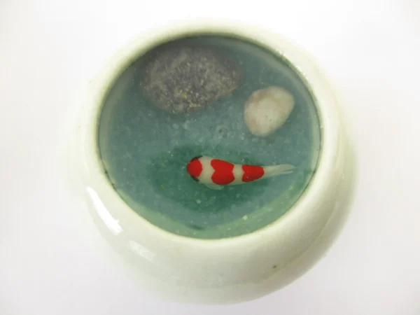 Dollhouse Miniature Mixed Color Fairy Garden Koi Fish Pond Decoration #S 16706 - Image 2