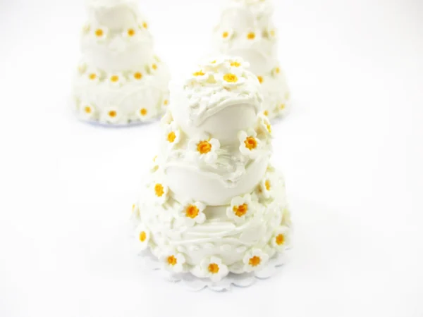 Dollhouse Wedding Cake 3 Layer Miniature Anniversary Cake 1:12 Dessert 16909 - Image 3
