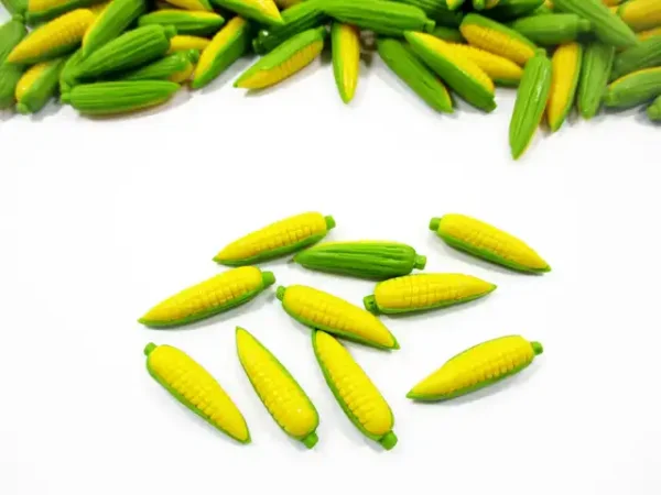 Lot Corns Vegetable Dolls House Food WHOLESALE Supply Charms - Image 2