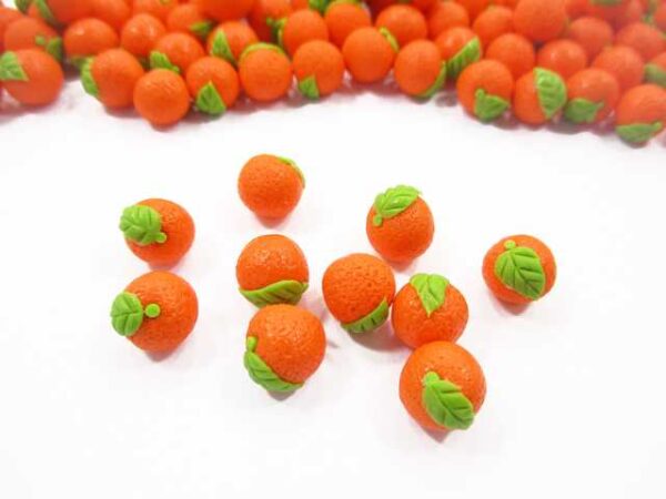 Lot Oranges Fruit Dollhouse Miniature Food WHOLESALE Supply Charms