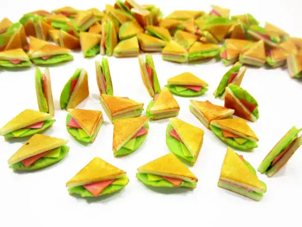 Dollhouse Miniatures Food Lot Sandwiches Bread Bakery WHOLESALE - Image 4