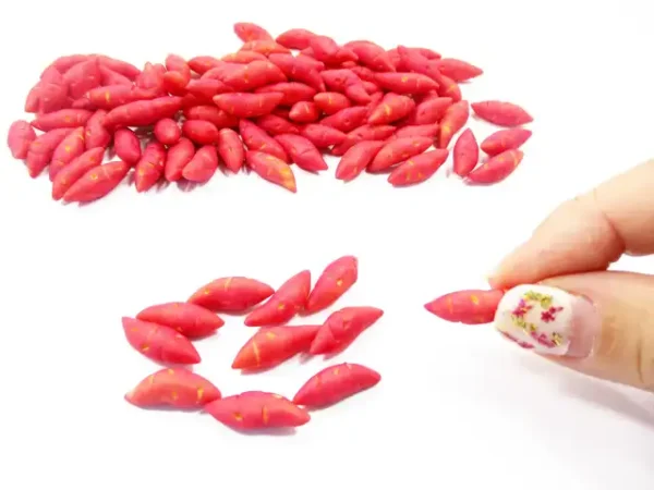 Lot Loose Sweet Potato Dollhouse Miniatures Food Vegetable Supply - Image 5