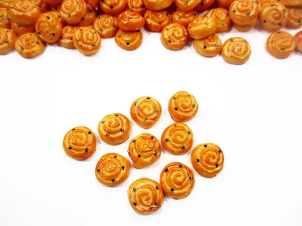 Dollhouse Miniatures Food Lot Cinnamon Raisin Bread Bakery WHOLESALE - Image 2