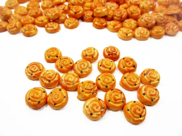 Dollhouse Miniatures Food Lot Cinnamon Raisin Bread Bakery WHOLESALE - Image 3