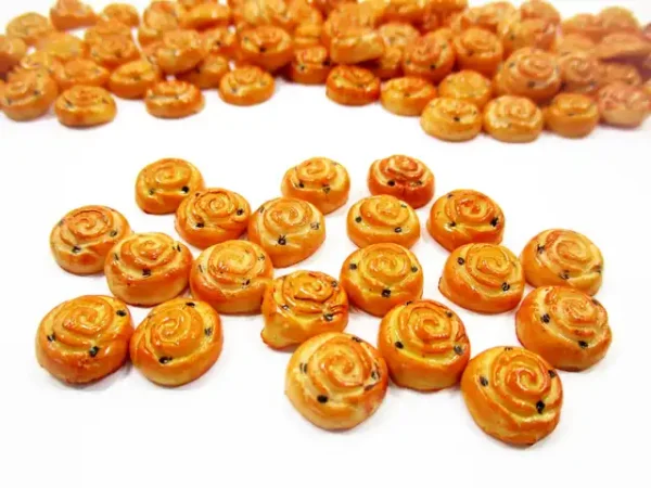 Dollhouse Miniatures Food Lot Cinnamon Raisin Bread Bakery WHOLESALE - Image 4