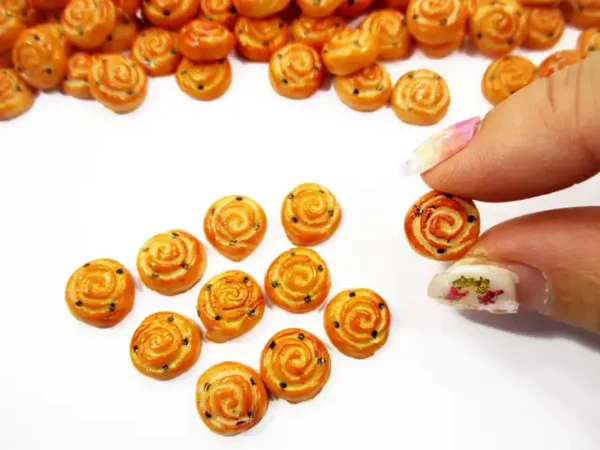Dollhouse Miniatures Food Lot Cinnamon Raisin Bread Bakery WHOLESALE - Image 5