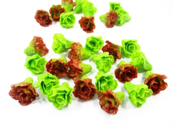 10 Loose Lettuce Salad Vegetable 1:6 Dollhouse Miniature Supply - Image 2
