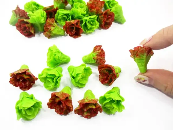 10 Loose Lettuce Salad Vegetable 1:6 Dollhouse Miniature Supply - Image 8