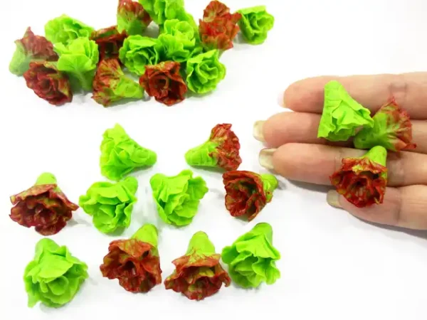 10 Loose Lettuce Salad Vegetable 1:6 Dollhouse Miniature Supply - Image 7