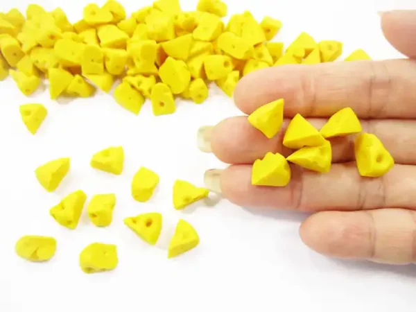Dollhouse Miniature Lot Yellow Cheese Slice Dollhouse Tiny food Supply - Image 6