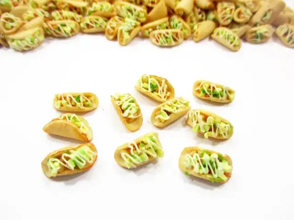 Loose Avocado Salad Taco Dollhouse Miniatures Food Bakery - Image 2