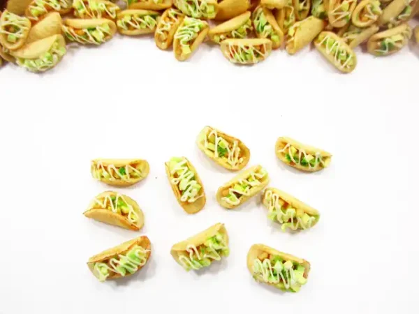 Loose Avocado Salad Taco Dollhouse Miniatures Food Bakery - Image 3