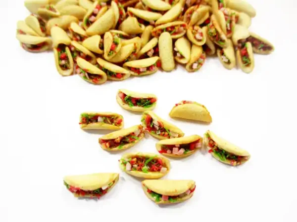 Loose Beef And Salad Taco Dollhouse Miniatures Food Bakery - Image 2