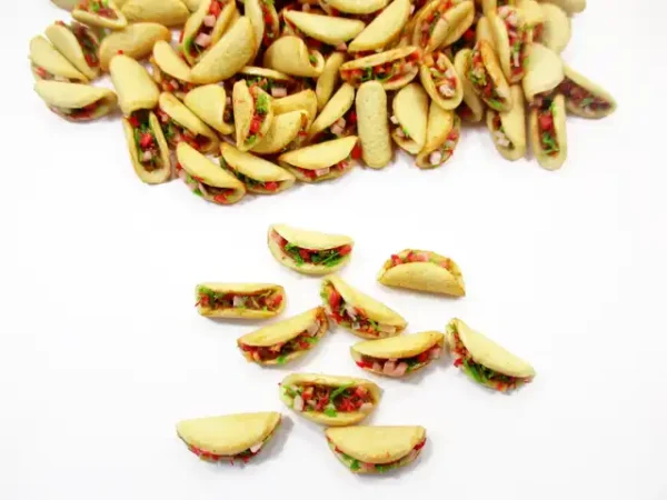 Loose Beef And Salad Taco Dollhouse Miniatures Food Bakery - Image 3