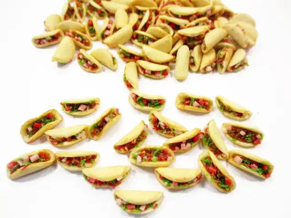 Loose Beef And Salad Taco Dollhouse Miniatures Food Bakery - Image 4