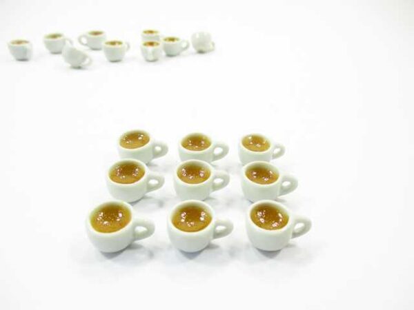 Dollhouse Miniature Food Drink Beverage Ceramic Coffee Cups Mugs #S