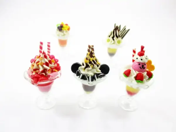 1:6 Dollhouse Miniature Food 5 Ice Cream Beverage 16311 - Image 3