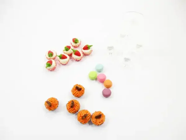 Small Clear Acrylic 3 Tiers Cake/Bakery Stand Dollhouse Miniatures 9972 - Image 5