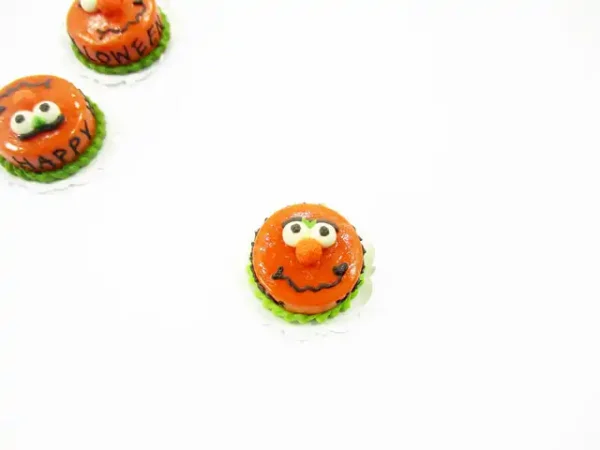Dollhouse Miniature Halloween Cake 2 cm Happy Fancy Night Seasonal Supply 13993 - Image 2