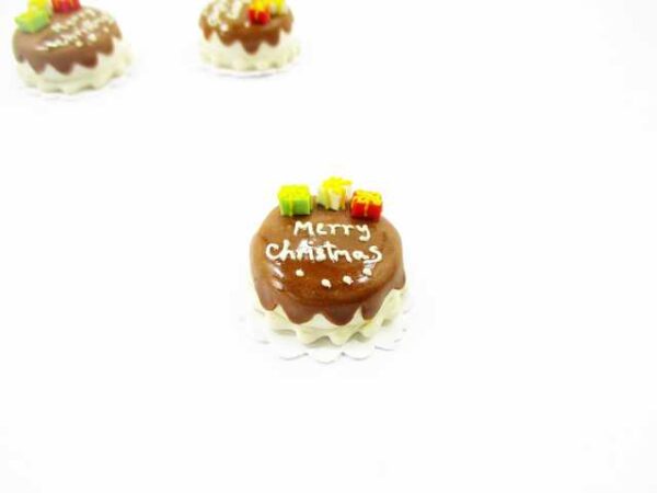Dollhouse Food Supply 1 Cake 2 cm Christmas Seasonal Dollhouse Miniature 14931