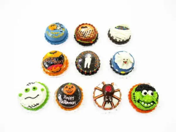 10x20mm Different Halloween Seasonal Cake Dollhouse Miniatures Food 15429 - Image 5