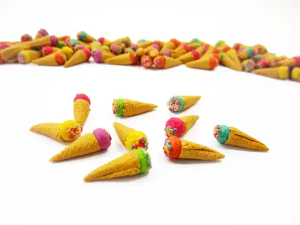 Dollhouse Miniatures Food Lot Loose Color Ice Cream Supply WHOLESALE - Image 2