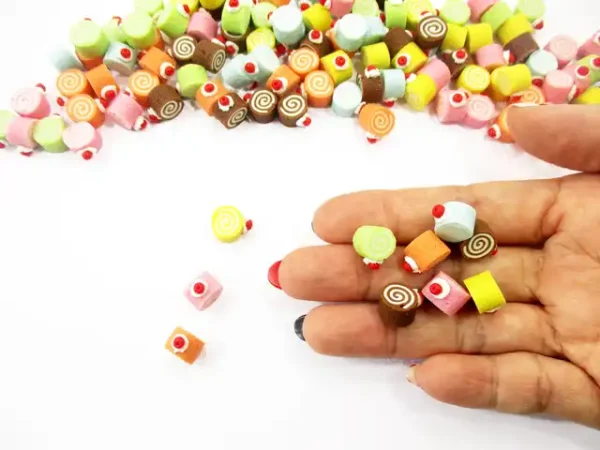 Dollhouse Miniatures Food Lot Loose Color Roll Cake WHOLESALE Supply - Image 6
