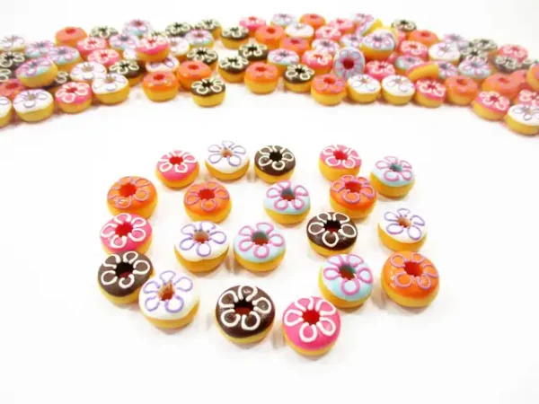 Dollhouse Food Accessories Donut Doughnut Bakery Dollhouse Miniature Food - Image 2