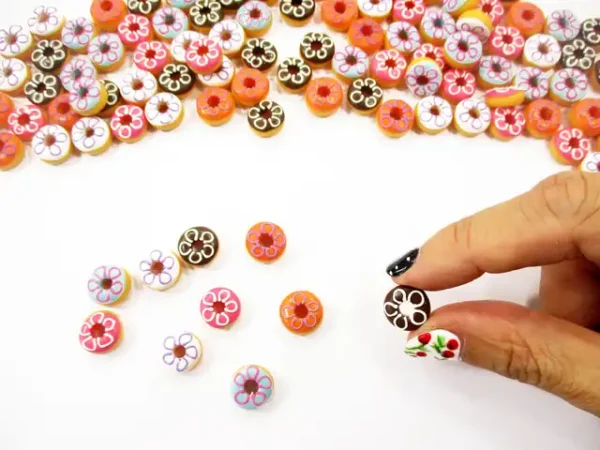 Dollhouse Food Accessories Donut Doughnut Bakery Dollhouse Miniature Food - Image 5