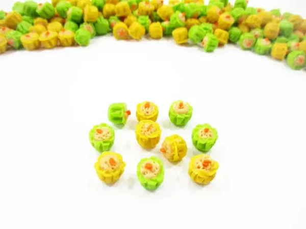Dollhouse Food Accessories Chinese Food Shrimp Dim Sum Miniature Food - Image 3