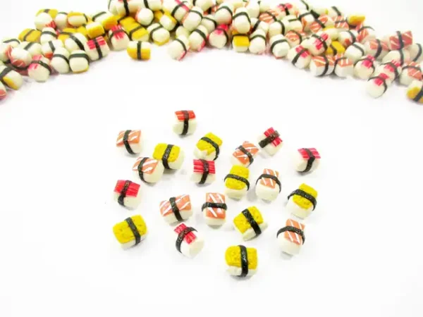 Dollhouse Food Supply Japanese Food Salmon Onigiri Sushi Loose Food - Image 4