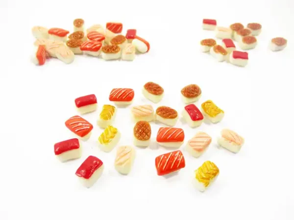Dollhouse Food Accessories Japanese Food Nigiri Sushi Miniature Food - Image 2