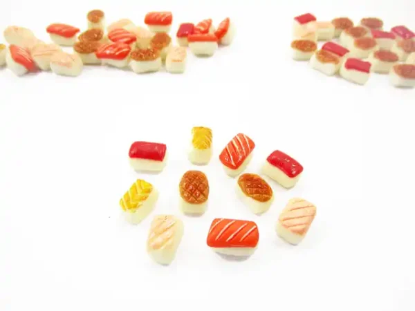 Dollhouse Food Accessories Japanese Food Nigiri Sushi Miniature Food - Image 3