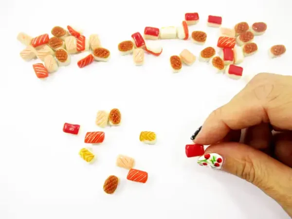 Dollhouse Food Accessories Japanese Food Nigiri Sushi Miniature Food - Image 5