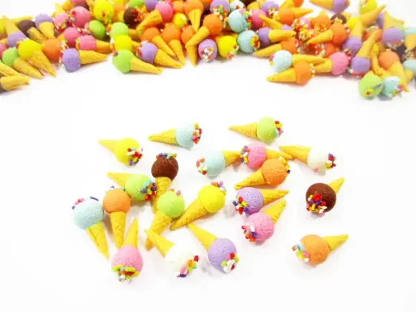 Dollhouse Food Accessories Lot Color Ice Cream Miniature Food Supply - Image 2