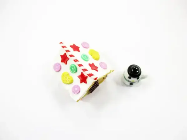 Dollhouse Miniature Food Gingerbread House Snowman Mug Christmas Seasonal 16297 - Image 3