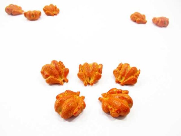 Dollhouse Miniatures Loose Food 5 Turkey Chicken Small Size Supply 16339