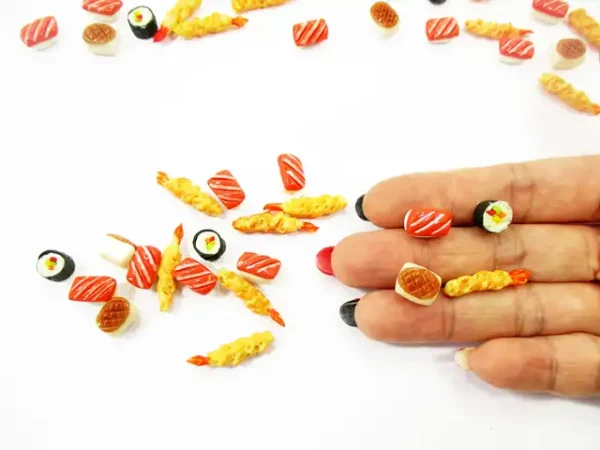 Dollhouse Miniature Food Japanese Mixed Loose Food Lot 20 Dollhouse supply 15230 - Image 8