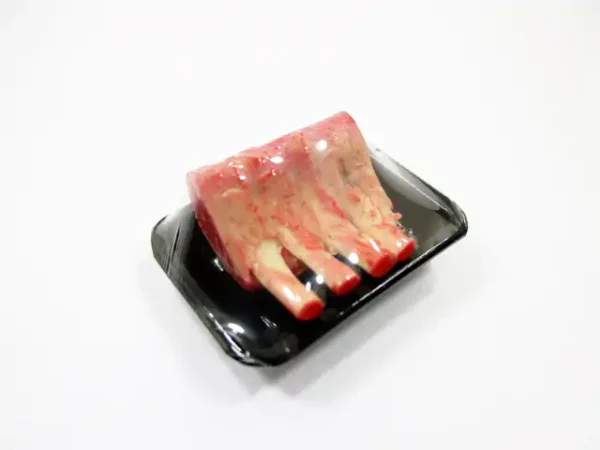 Dollhouse Miniature Food Raw Ribs Pork Meat Supermarket Food Pack Tray 16721 - Image 4