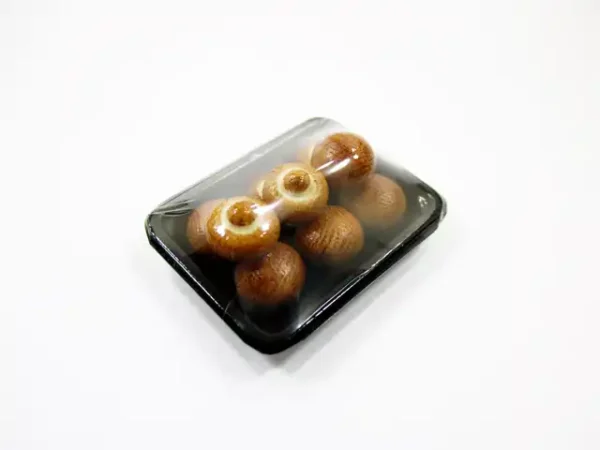 Dollhouse Miniature Food Mini Mushroom Tray Supermarket Food Pack 16729 - Image 2