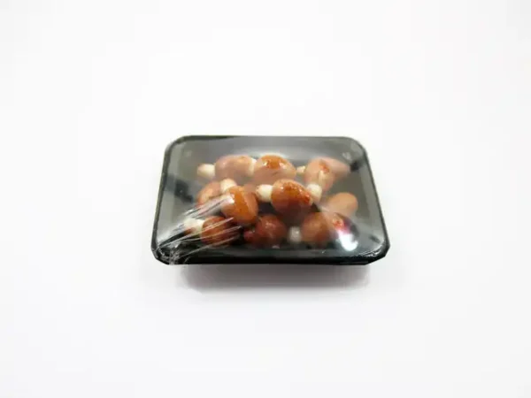 Dollhouse Miniature Food Mini Mushroom Tray Supermarket Food Pack 16730 - Image 5