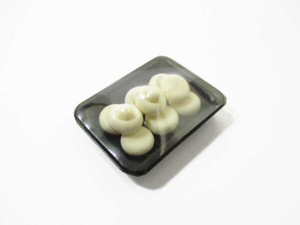 Dollhouse Miniature Food Mini Mushroom Tray Supermarket Food Pack 16731