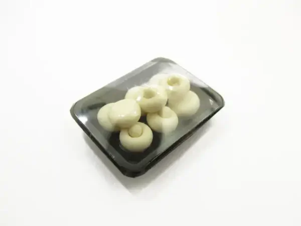 Dollhouse Miniature Food Mini Mushroom Tray Supermarket Food Pack 16731 - Image 3